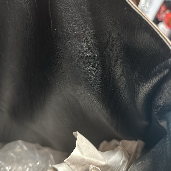 Handbag reversible, handbag, bronze, and black slit in front - Picture 3 of 8